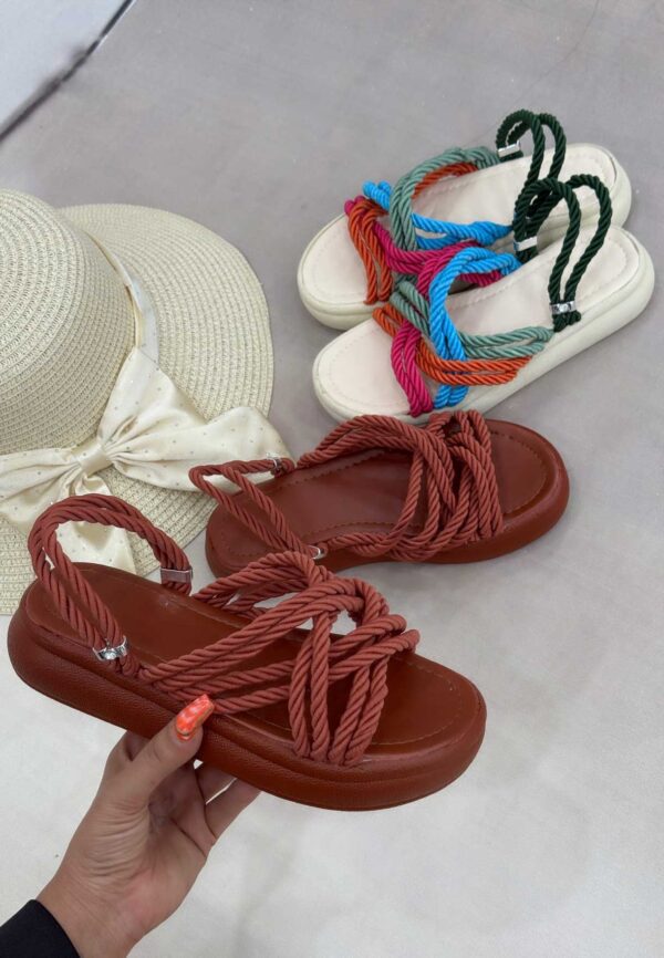 فروش کیف و کفش زنانه فروشگاه الیوت صندل گیس بافت