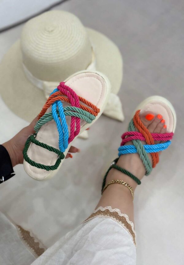 فروش کیف و کفش زنانه فروشگاه الیوت صندل گیس بافت